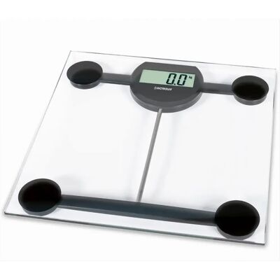 Báscula digital de vidrio ultrafina Traesio - Capacidad 180 kg Báscula digital de vidrio ultrafina Traesio - Capacidad 180 kg