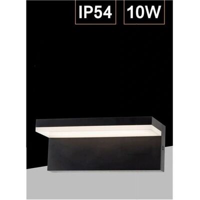 Trade Shop Traesio - B82-N - IP54 - Lámpara de pared exterior Trade Shop Traesio - B82-N - IP54 - Lámpara de pared exterior
