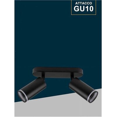 TRADE SHOP TRAESIO - TS-2 - Negro - Lámpara de techo/pared TRADE SHOP TRAESIO - TS-2 - Negro - Lámpara de techo/pared