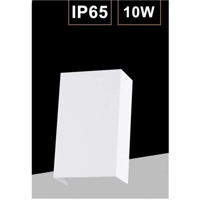 Trade Shop Traesio - LED exterior rectangular 10W - 3000K/4000K - Aplique exterior Trade Shop Traesio - LED exterior rectangular 10W - 3000K/4000K - Aplique exterior