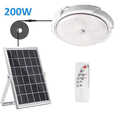 TRADE SHOP TRAESIO - Plafoniera LED Solare 200W - Outdoor lamp TRADE SHOP TRAESIO - Plafoniera LED Solare 200W - Outdoor lamp