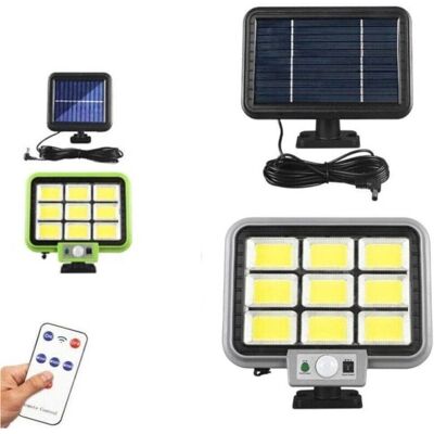TRAESIO - HS-8022 - 252 LED COB - Faro Solar TRAESIO - HS-8022 - 252 LED COB - Faro Solar