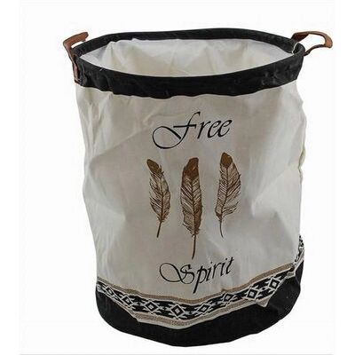 TRADE SHOP TRAESIO - Free Spirit 10474 - Tamaño 35x45 cm - Plegable - Cesto de ropa TRADE SHOP TRAESIO - Free Spirit 10474 - Tamaño 35x45 cm - Plegable - Cesto de ropa