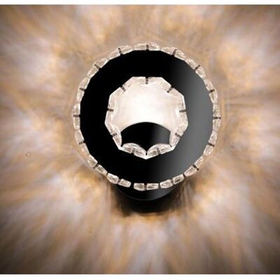 TRADE SHOP TRAESIO - 01702 - Anillo de Cristal - Luz Natural - Lámpara de pared TRADE SHOP TRAESIO - 01702 - Anillo de Cristal - Luz Natural - Lámpara de pared