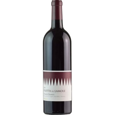 Fontodi Sangiovese 2020 - Vin rouge rubis - Publicité Fontodi Sangiovese 2020 - Vin rouge rubis - Publicité