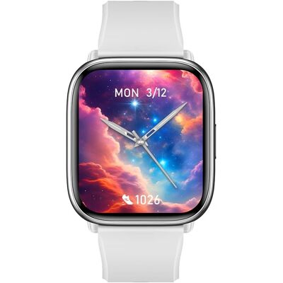 Smarty2.0 SW081B Montre connectée unisexe - Étanche 5 ATM - Publicité Smarty2.0 SW081B Montre connectée unisexe - Étanche 5 ATM - Publicité