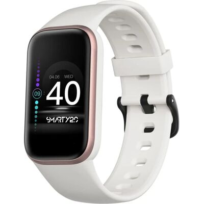 Smarty SW042C Weiße Smartwatch - Herzfrequenz & Schlaftracking Smarty SW042C Weiße Smartwatch - Herzfrequenz & Schlaftracking