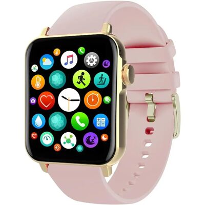 Montre connectée Smarty2.0 SW035F05 Rose - Écran tactile, Rythme cardiaque, Sommeil Montre connectée Smarty2.0 SW035F05 Rose - Écran tactile, Rythme cardiaque, Sommeil