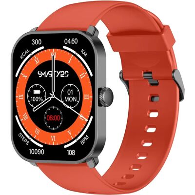 Smarty2.0 SW070B Unisex Smartwatch - Herzfrequenz, Schlaf, Bluetooth Smarty2.0 SW070B Unisex Smartwatch - Herzfrequenz, Schlaf, Bluetooth