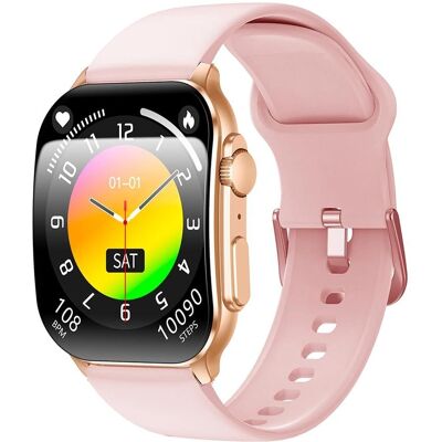 Smarty2.0 SW080B - Smartwatch unisex - AMOLED, różowe złoto Smarty2.0 SW080B - Smartwatch unisex - AMOLED, różowe złoto