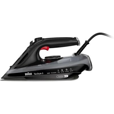 BRAUN TexStyle 5 SI5088BK - Preto - Ferro de passar a vapor e a seco BRAUN TexStyle 5 SI5088BK - Preto - Ferro de passar a vapor e a seco