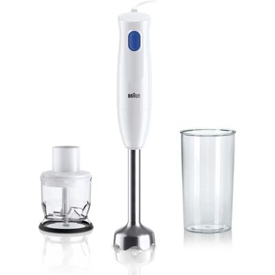 Braun MQ10.201M - Hvit - Kjøkkenblender Braun MQ10.201M - Hvit - Kjøkkenblender