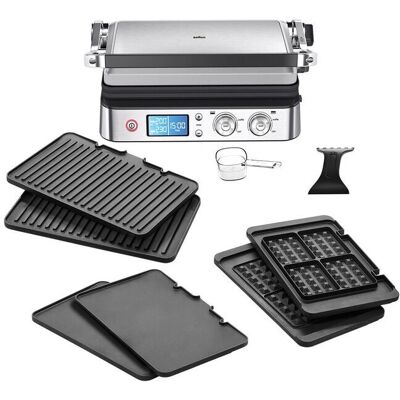 Braun MultiGrill 9 CG 9047 - Schwarz/Edelstahl - Kontaktgrill Braun MultiGrill 9 CG 9047 - Schwarz/Edelstahl - Kontaktgrill
