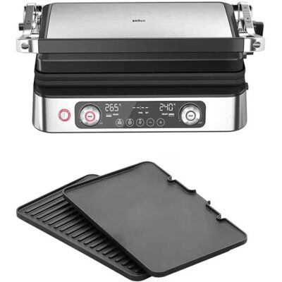 Grill elektryczny Braun Multigrill 9 Pro - Czarny/Stal Grill elektryczny Braun Multigrill 9 Pro - Czarny/Stal