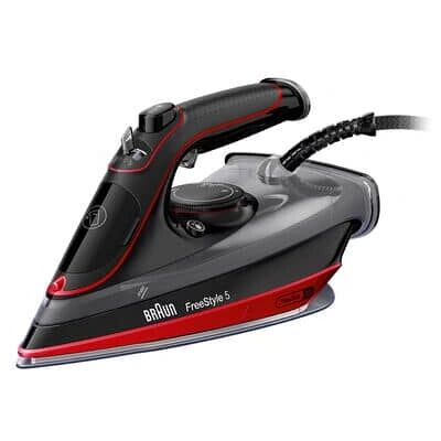 Braun SI 5057 RD - Rosso - Ferro da stiro a vapore Braun SI 5057 RD - Rosso - Ferro da stiro a vapore