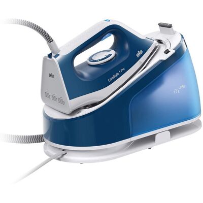 Braun IS 1512 BL - Bleu - Fer à repasser avec générateur de vapeur - Publicité Braun IS 1512 BL - Bleu - Fer à repasser avec générateur de vapeur - Publicité