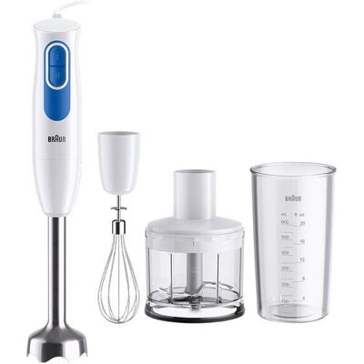 Braun MultiQuick 2 MQ20236MWH - Μπλε, Λευκό - Μπλέντερ χειρός Braun MultiQuick 2 MQ20236MWH - Μπλε, Λευκό - Μπλέντερ χειρός
