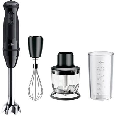 Braun MQ50202MBK - Noir - Mixeur plongeant - Publicité Braun MQ50202MBK - Noir - Mixeur plongeant - Publicité
