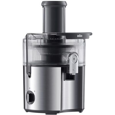 Braun SJ 7000 Zentrifugalentsafter - Edelstahl, Grau, 1000 W Braun SJ 7000 Zentrifugalentsafter - Edelstahl, Grau, 1000 W
