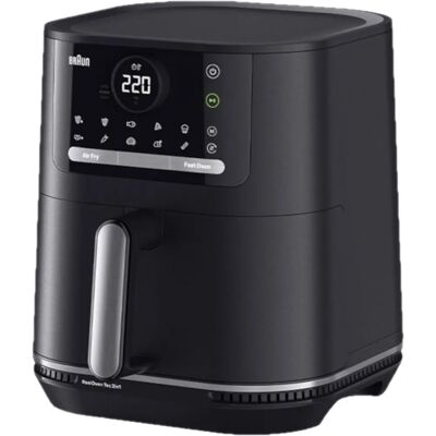 Braun HF5050 - Czarny, Szary - Frytownica powietrzna Braun HF5050 - Czarny, Szary - Frytownica powietrzna
