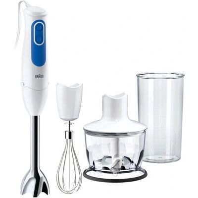 Braun MQ3035WH - Bleu, Blanc - Mixeur à main - Publicité Braun MQ3035WH - Bleu, Blanc - Mixeur à main - Publicité