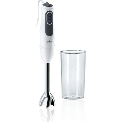 Braun MQ3100 - Gris, Blanc - Mixeur à Main - Publicité Braun MQ3100 - Gris, Blanc - Mixeur à Main - Publicité