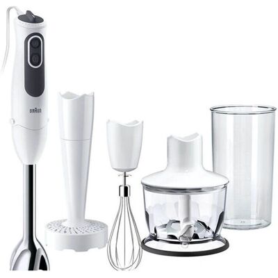Braun MQ 3137WH - Blanc - Mixeur à Immersion - Publicité Braun MQ 3137WH - Blanc - Mixeur à Immersion - Publicité