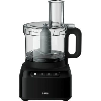 Braun Køkkenmaskine FP3132BK - Kompakt, 2,1L, 800W Braun Køkkenmaskine FP3132BK - Kompakt, 2,1L, 800W