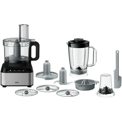 Braun FP 3233 SI - Schwarz - Küchenmaschine Braun FP 3233 SI - Schwarz - Küchenmaschine