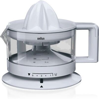 Braun CJ 3000 - Branco, Transparente - Espremedor elétrico Braun CJ 3000 - Branco, Transparente - Espremedor elétrico