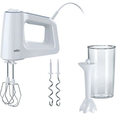 Braun HM3105WH - Wit - Handmixer Braun HM3105WH - Wit - Handmixer