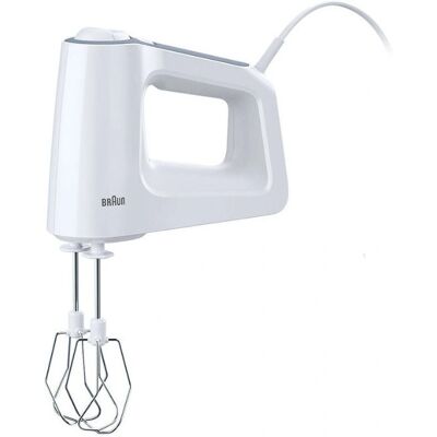 Braun HM 3135 WH - Grå, Hvid - Håndmixer Braun HM 3135 WH - Grå, Hvid - Håndmixer