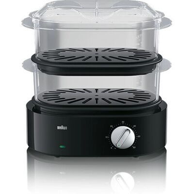 Braun FS 5100 - Schwarz - Dampfgarer Braun FS 5100 - Schwarz - Dampfgarer