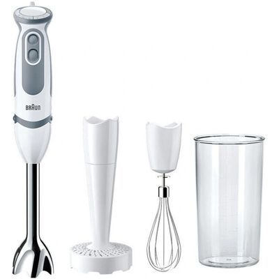 Braun MQ 5207 WH - Gris, Blanc - Mixeur plongeant - Publicité Braun MQ 5207 WH - Gris, Blanc - Mixeur plongeant - Publicité