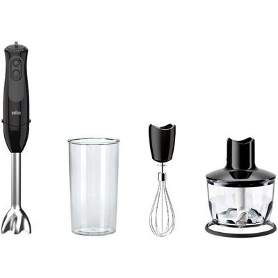 Braun MQ 3135 BK - Noir - Mixeur plongeant - Publicité Braun MQ 3135 BK - Noir - Mixeur plongeant - Publicité