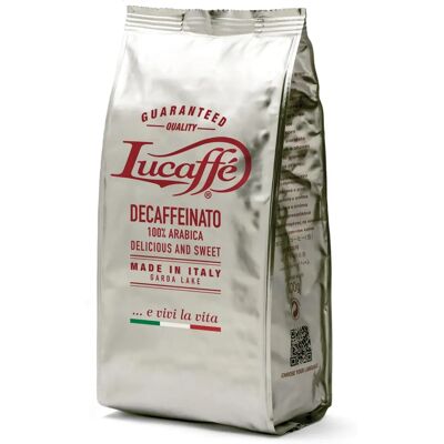 Lucaffé Decaffeinato - Grains de café 700g - Publicité Lucaffé Decaffeinato - Grains de café 700g - Publicité