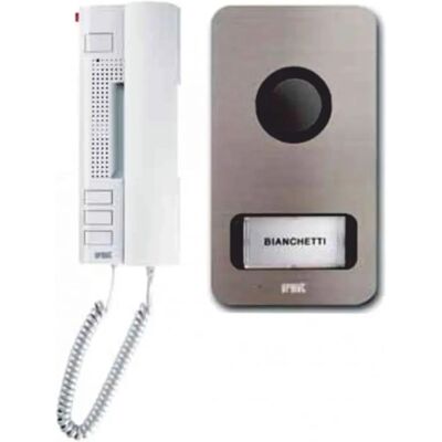 Urmet Utopia Mikra 1122/31 Gegensprechanlage - Aluminium IP44 - 2 Drähte Urmet Utopia Mikra 1122/31 Gegensprechanlage - Aluminium IP44 - 2 Drähte
