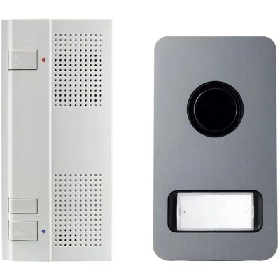 Urmet France Kit Audio Mikra Alu 2 Tråde - intercom sæt Urmet France Kit Audio Mikra Alu 2 Tråde - intercom sæt