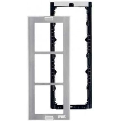 Urmet 1148/63 Aluminium Modulramme - 3 Moduler - Elektrisk Ramme Urmet 1148/63 Aluminium Modulramme - 3 Moduler - Elektrisk Ramme