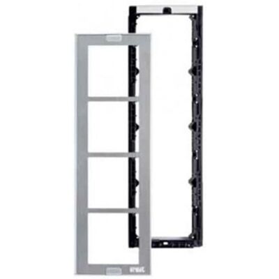 Urmet 1148/64 aluminiumsdørskarm til 4 moduler - Sinthesi S2 Urmet 1148/64 aluminiumsdørskarm til 4 moduler - Sinthesi S2