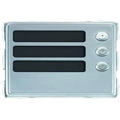 URMET 1148/13 Stål Intercom Modul med 3 Opkaldsknapper - Intercom Moduler URMET 1148/13 Stål Intercom Modul med 3 Opkaldsknapper - Intercom Moduler