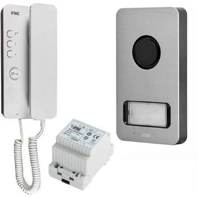 Kit Audio Mono-Bifamilial Urmet - 2 Appels - 300m - 12V - Publicité Kit Audio Mono-Bifamilial Urmet - 2 Appels - 300m - 12V - Publicité