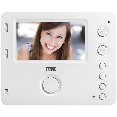 Monitor Urmet 1722/88 Bianco 4,3" Vivavoce Monitor Urmet 1722/88 Bianco 4,3" Vivavoce