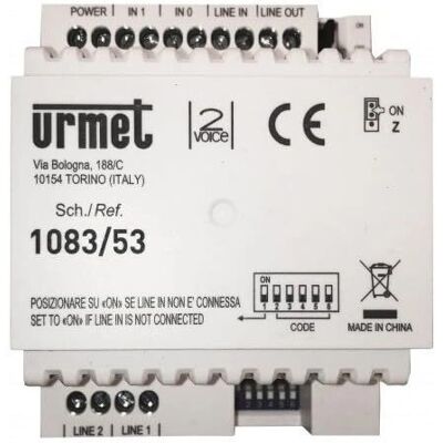 Interfaccia colonna Urmet 1083/53 - 3 varianti Interfaccia colonna Urmet 1083/53 - 3 varianti