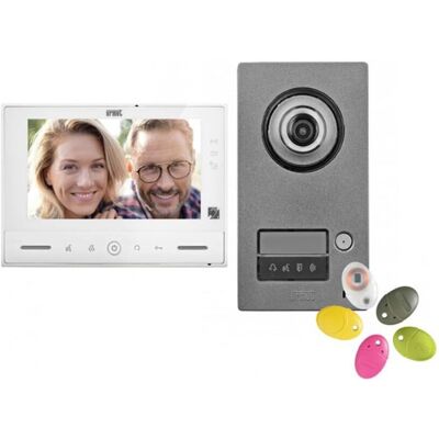 Kit Vidéophone WiFi Urmet Blanc - 4 Caméras & Écran Tactile 7'' - Publicité Kit Vidéophone WiFi Urmet Blanc - 4 Caméras & Écran Tactile 7'' - Publicité
