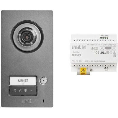 Urmet Mikra2 Video-Gegensprechanlagen-Set - Monofamilie 2-Stimmen IP55 Urmet Mikra2 Video-Gegensprechanlagen-Set - Monofamilie 2-Stimmen IP55