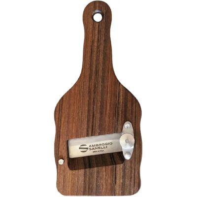 SANELLI AMBROGIO Tagliatartufi in Ovangkol - Affettatartufi - Legno - Marrone - 23cm SANELLI AMBROGIO Tagliatartufi in Ovangkol - Affettatartufi - Legno - Marrone - 23cm