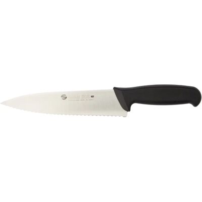 Coltello da chef Sanelli Ambrogio - Lama dentata 20cm - Professionale Coltello da chef Sanelli Ambrogio - Lama dentata 20cm - Professionale