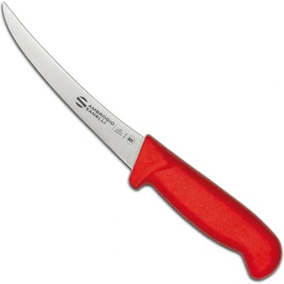 Sanelli Ambrogio - Supra Boning Knife 15cm - Czerwony - Knife Sanelli Ambrogio - Supra Boning Knife 15cm - Czerwony - Knife