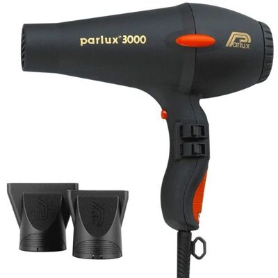Parlux 3000 Schwarzer Haartrockner - Ionisch, 2250 W - Professionell Styling Parlux 3000 Schwarzer Haartrockner - Ionisch, 2250 W - Professionell Styling
